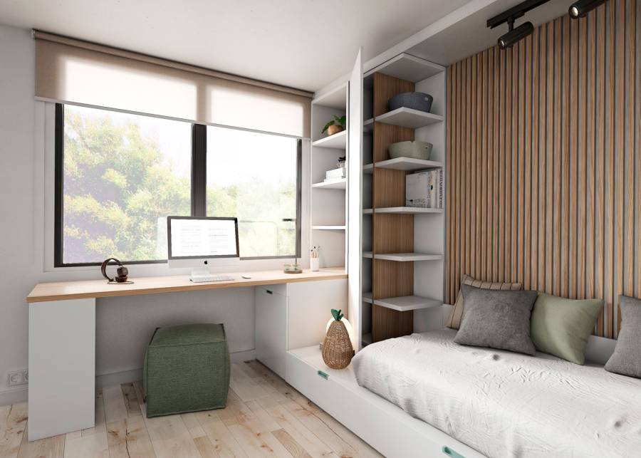 8326-dormitorio-juvenil-con-escritorio-y-estanterias
