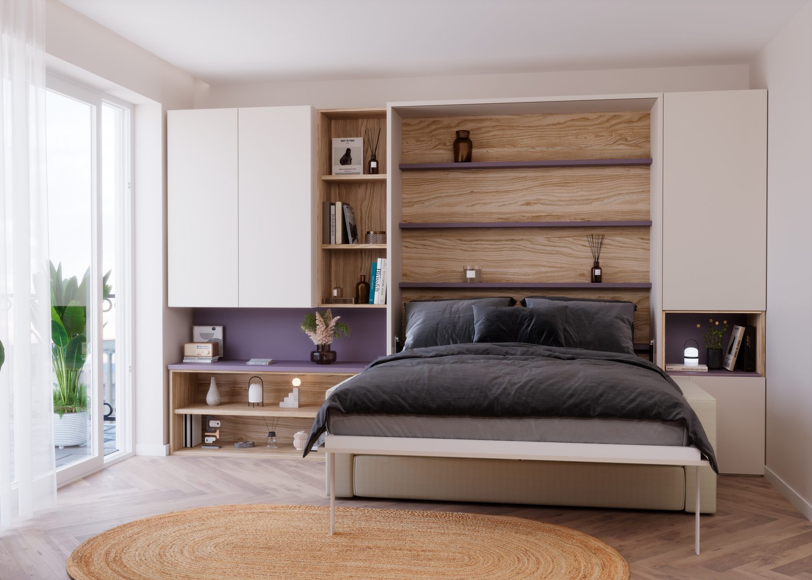 9584-salon-con-cama-abatible-de-matrimonio-con-sofa