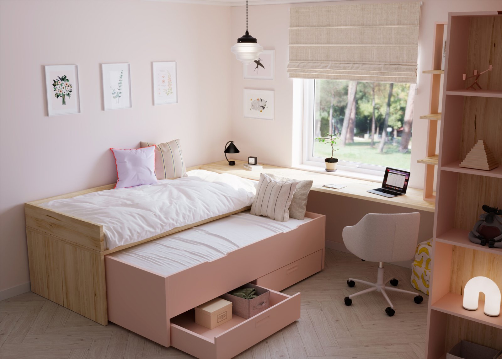 9631-dormitorio-con-cama-compacta-escritorio-y-armario