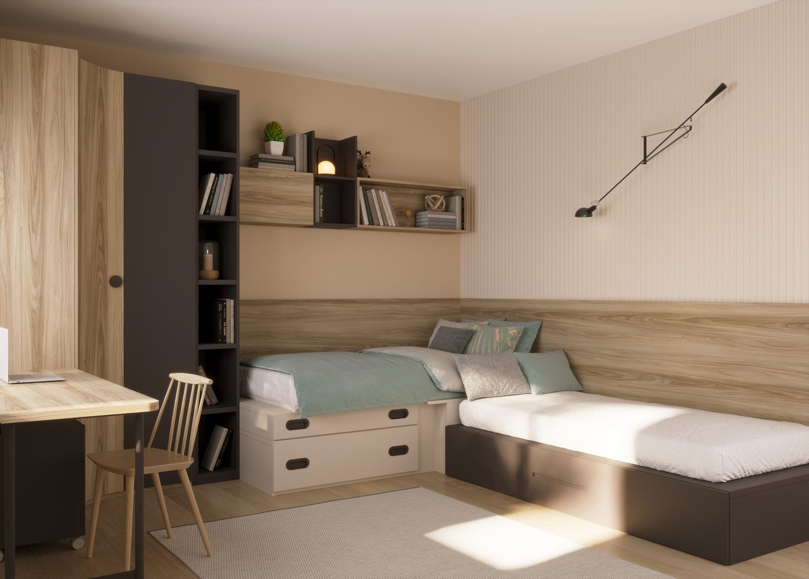 9646-dormitorio-en-l-con-tres-camas